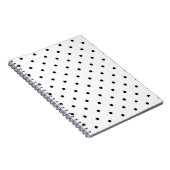 Polka-puntpatroon Notitieboek (Rechterzijde)
