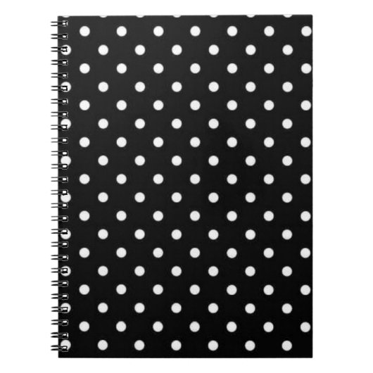 Polka-puntpatroon Notitieboek (Voorkant)