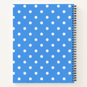 Polka-puntpatroon Notitieboek (Achterkant)