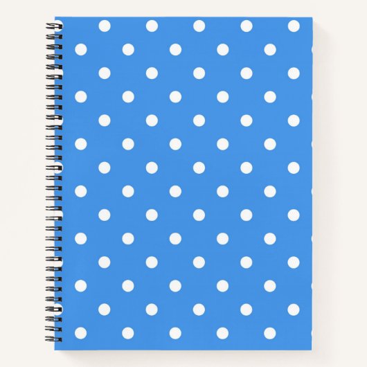 Polka-puntpatroon Notitieboek (Voorkant)