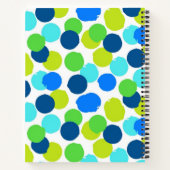 Polka-puntpatroon Notitieboek (Achterkant)