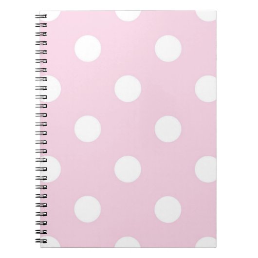 Polka-puntpatroon Notitieboek (Voorkant)