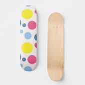 Polka-puntpatroon Persoonlijk Skateboard (Voorkant)