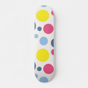 Polka-puntpatroon Persoonlijk Skateboard