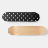Polka-puntpatroon Persoonlijk Skateboard (Horizontaal)
