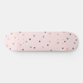 Polka-puntpatroon Persoonlijk Skateboard (Horizontaal)