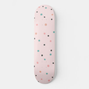 Polka-puntpatroon Persoonlijk Skateboard