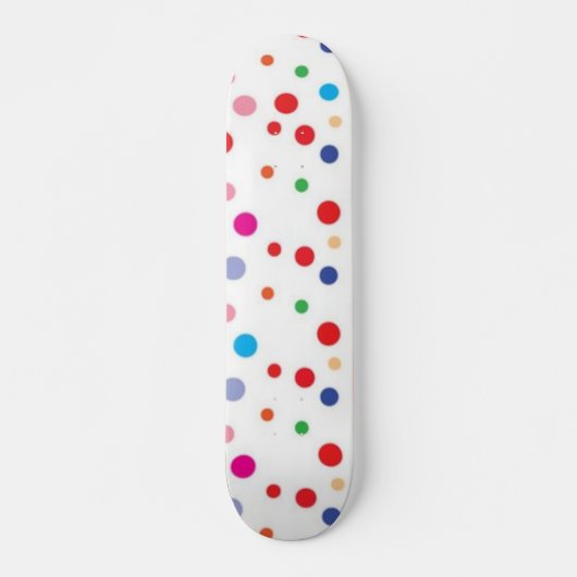 Polka-puntpatroon Persoonlijk Skateboard (Voorkant)