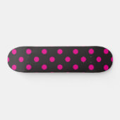 Polka-puntpatroon Persoonlijk Skateboard (Horizontaal)