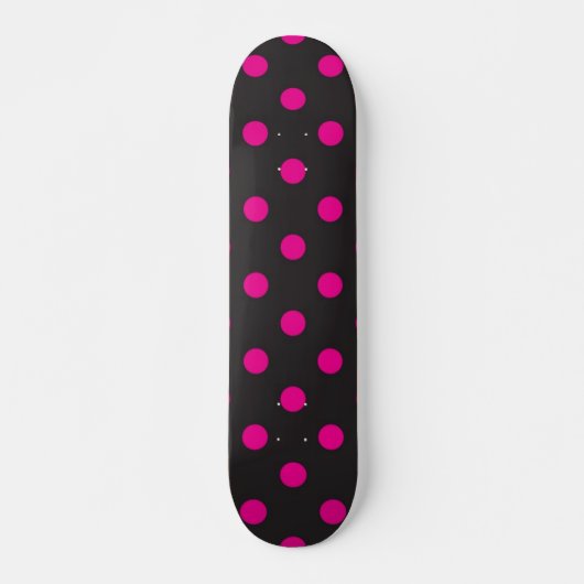 Polka-puntpatroon Persoonlijk Skateboard (Voorkant)