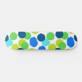 Polka-puntpatroon Persoonlijk Skateboard (Horizontaal)