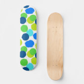 Polka-puntpatroon Persoonlijk Skateboard (Voorkant)