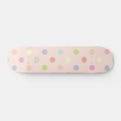 Polka-puntpatroon Persoonlijk Skateboard (Horizontaal)