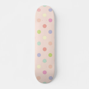 Polka-puntpatroon Persoonlijk Skateboard