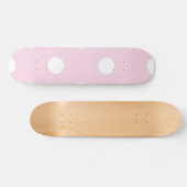 Polka-puntpatroon Persoonlijk Skateboard (Horizontaal)