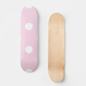 Polka-puntpatroon Persoonlijk Skateboard (Voorkant)