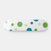 Polka-puntpatroon Persoonlijk Skateboard (Horizontaal)