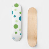 Polka-puntpatroon Persoonlijk Skateboard (Voorkant)