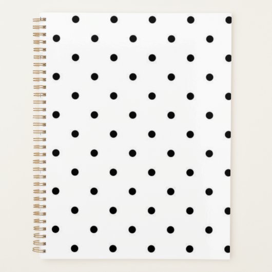 Polka-puntpatroon Planner (Voorkant)