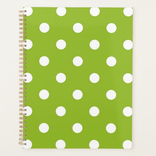 Polka-puntpatroon Planner (Voorkant)