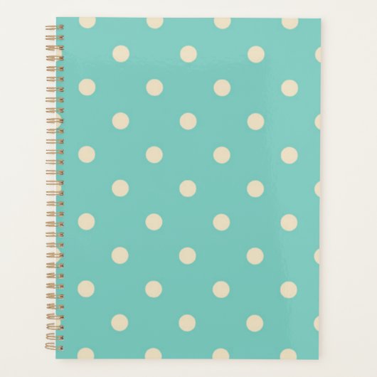 Polka-puntpatroon Planner (Voorkant)