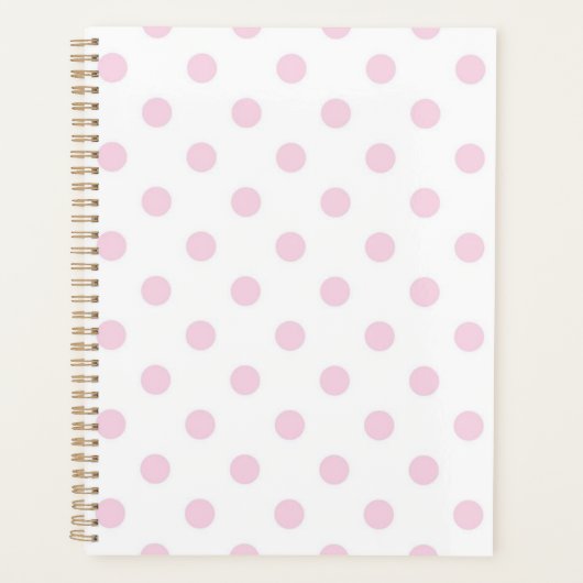 Polka-puntpatroon Planner (Voorkant)
