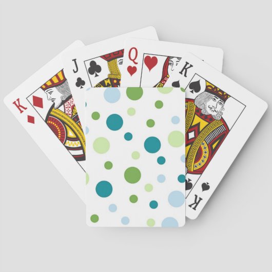 Polka-puntpatroon Pokerkaarten (Achterkant)