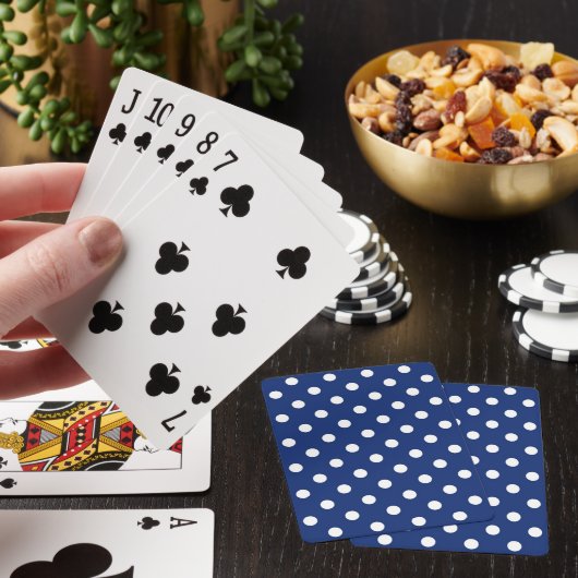 Polka-puntpatroon Pokerkaarten (Insitu)