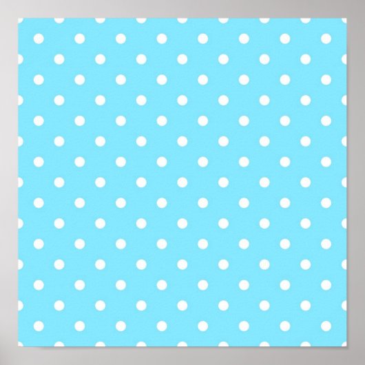 Polka-puntpatroon Poster (Voorkant)