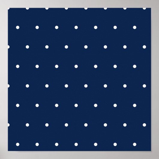 Polka-puntpatroon Poster (Voorkant)
