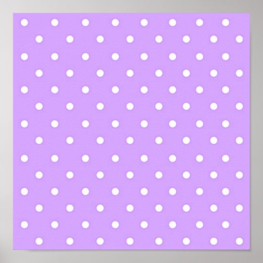 Polka-puntpatroon Poster (Voorkant)