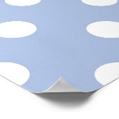 Polka-puntpatroon Poster (Hoek)