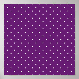 Polka-puntpatroon Poster