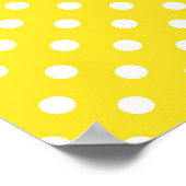 Polka-puntpatroon Poster (Hoek)