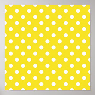 Polka-puntpatroon Poster