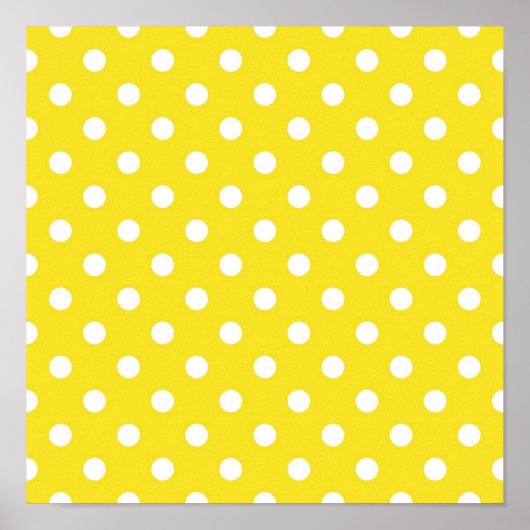 Polka-puntpatroon Poster (Voorkant)
