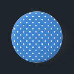 Polka-puntpatroon Ronde Button 5,7 Cm<br><div class="desc">Voor echte liefhebbers van polka-stippen</div>