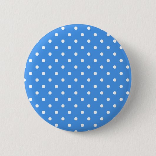 Polka-puntpatroon Ronde Button 5,7 Cm (Voorkant)