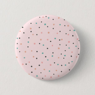 Polka-puntpatroon Ronde Button 5,7 Cm