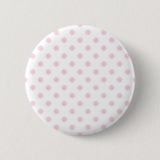 Polka-puntpatroon Ronde Button 5,7 Cm (Voorkant)