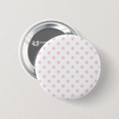 Polka-puntpatroon Ronde Button 5,7 Cm (Voorkant /achterkant)