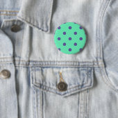 Polka-puntpatroon Ronde Button 5,7 Cm (In situ)