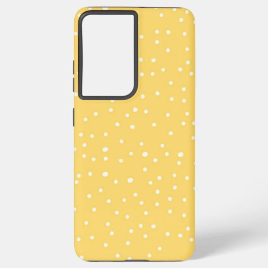 Polka-puntpatroon Samsung Galaxy Hoesje (Achterkant)