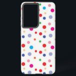 Polka-puntpatroon Samsung Galaxy Hoesje<br><div class="desc">Voor echte liefhebbers van polka-stippen</div>