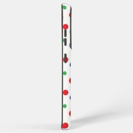 Polka-puntpatroon Samsung Galaxy Hoesje (Rechterkant)