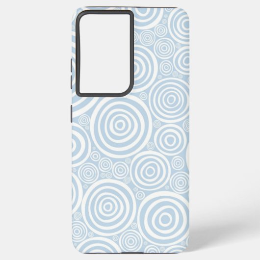 Polka-puntpatroon Samsung Galaxy Hoesje (Achterkant)