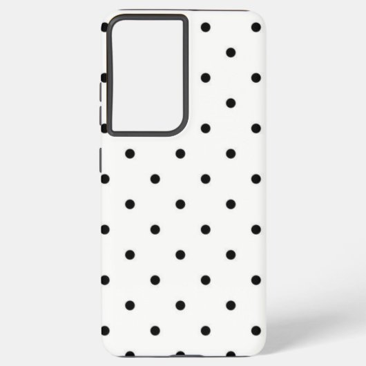 Polka-puntpatroon Samsung Galaxy Hoesje (Achterkant)