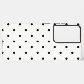 Polka-puntpatroon Samsung Galaxy Hoesje (Linkerkant)
