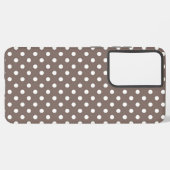 Polka-puntpatroon Samsung Galaxy Hoesje (Linkerkant)