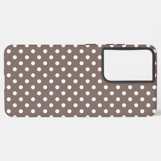 Polka-puntpatroon Samsung Galaxy Hoesje (Linkerkant)